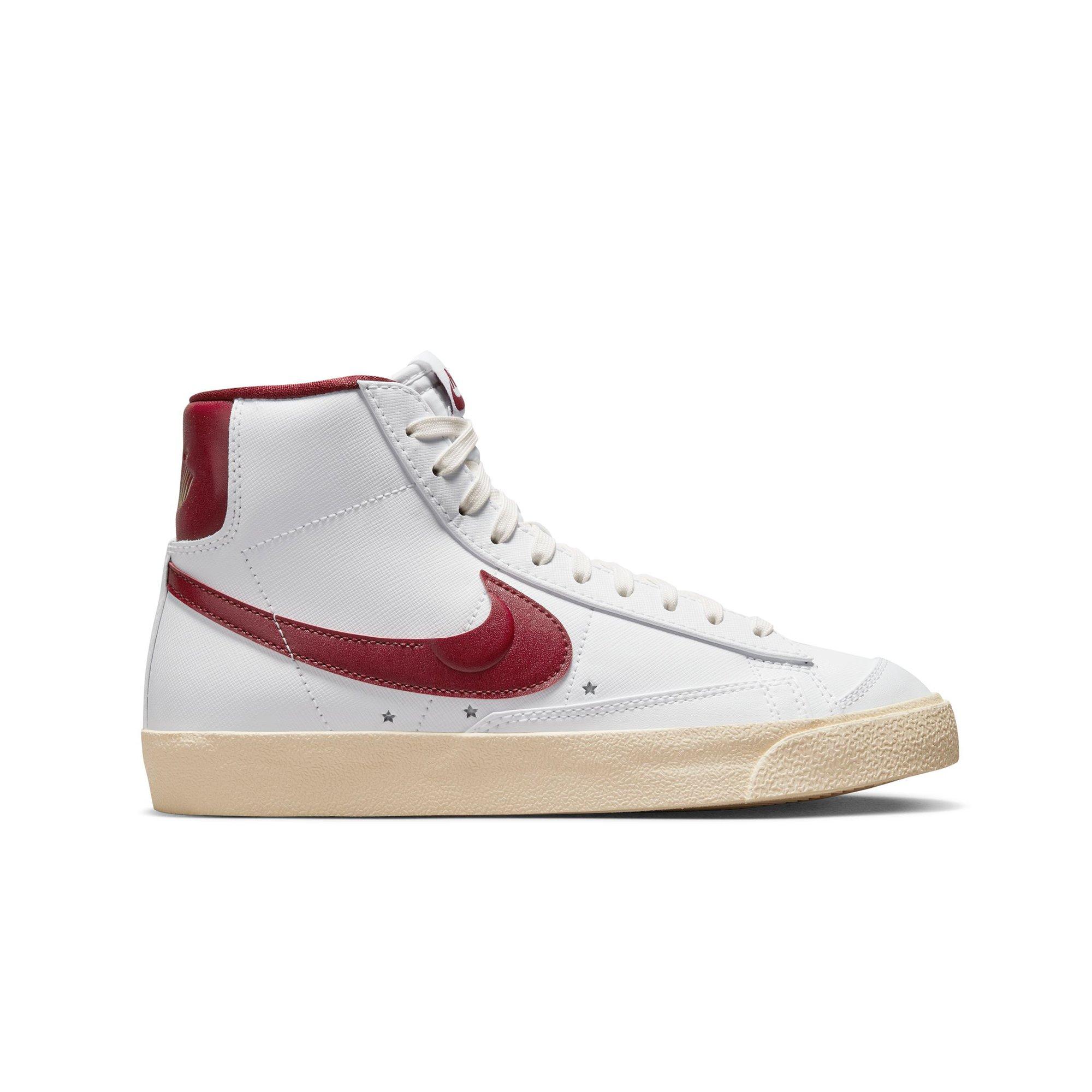 Nike blazer shop red and white